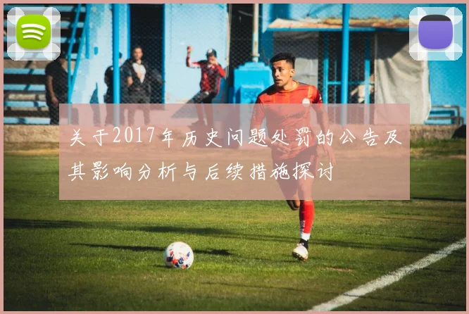 关于2017年历史问题处罚的公告及其影响分析与后续措施探讨